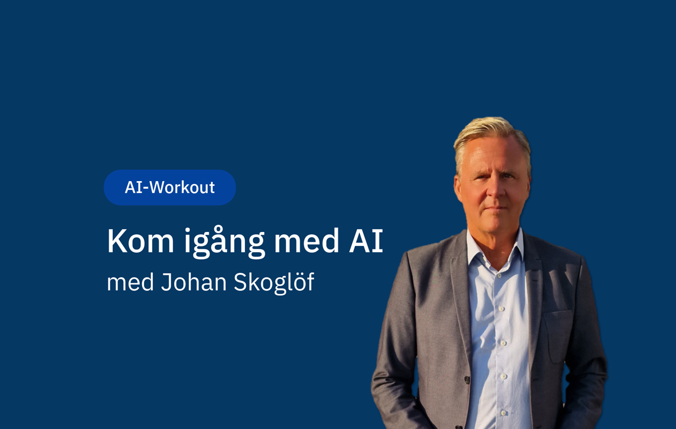 AI-workout: Kom igång med AI